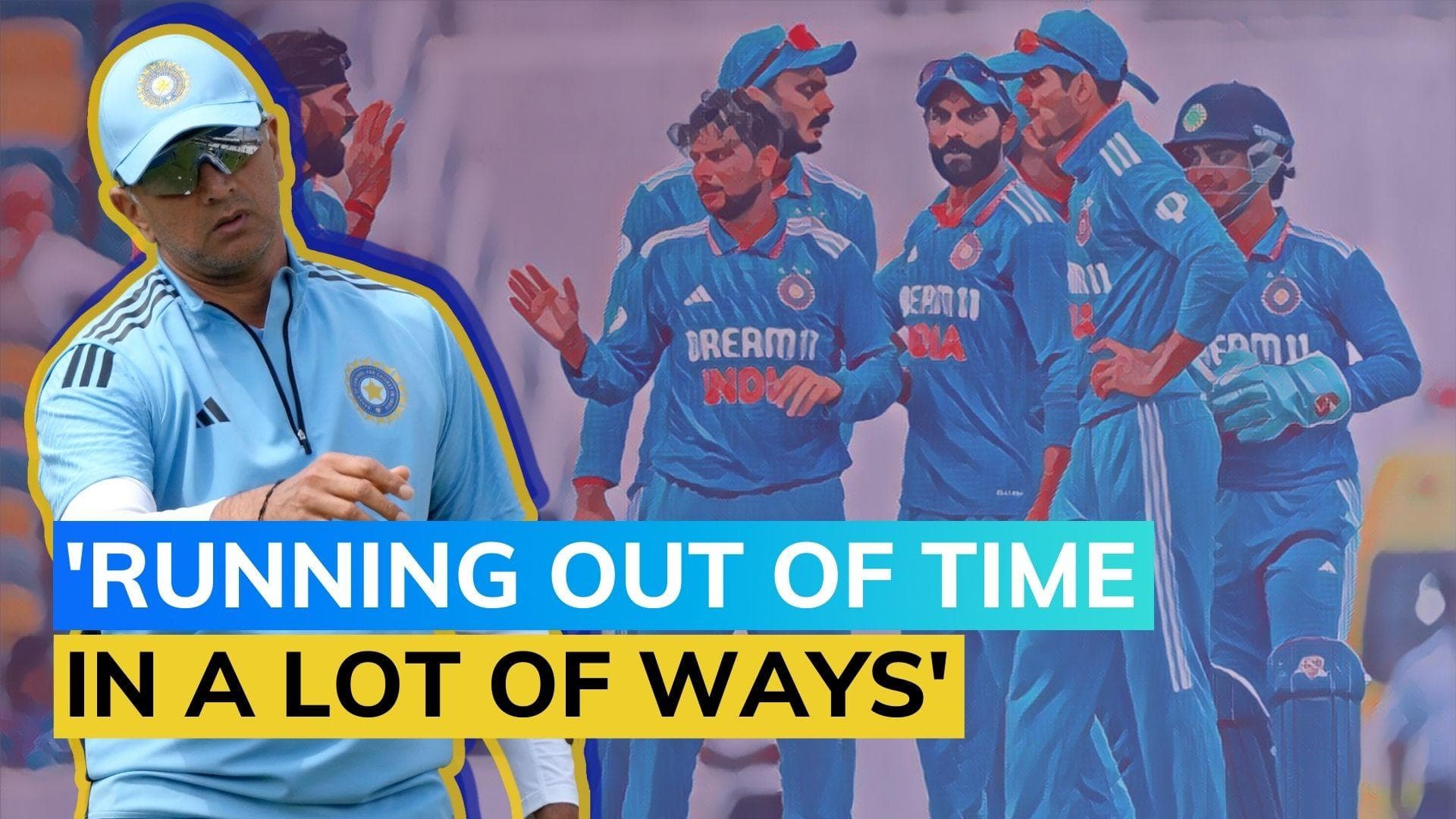 IND vs WI: Rahul Dravid defends India's team shuffling for second ODI