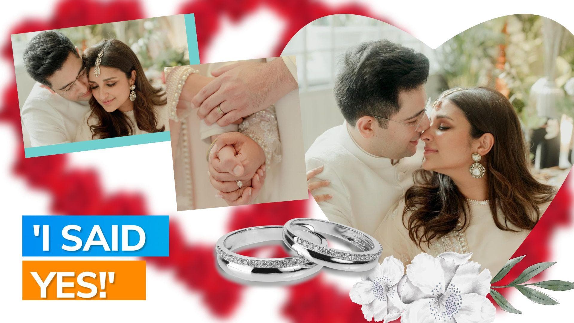 Parineeti Chopra share first pics from engagement ceremony with Raghav Chadha: 'Everything I prayed for'