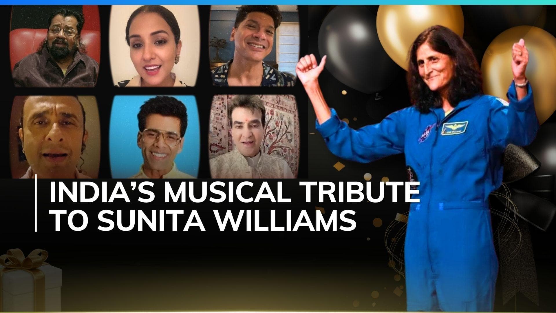 Nation’s Tribute: India Celebrates Sunita Williams' Birthday with a Special Song Dedication, watch