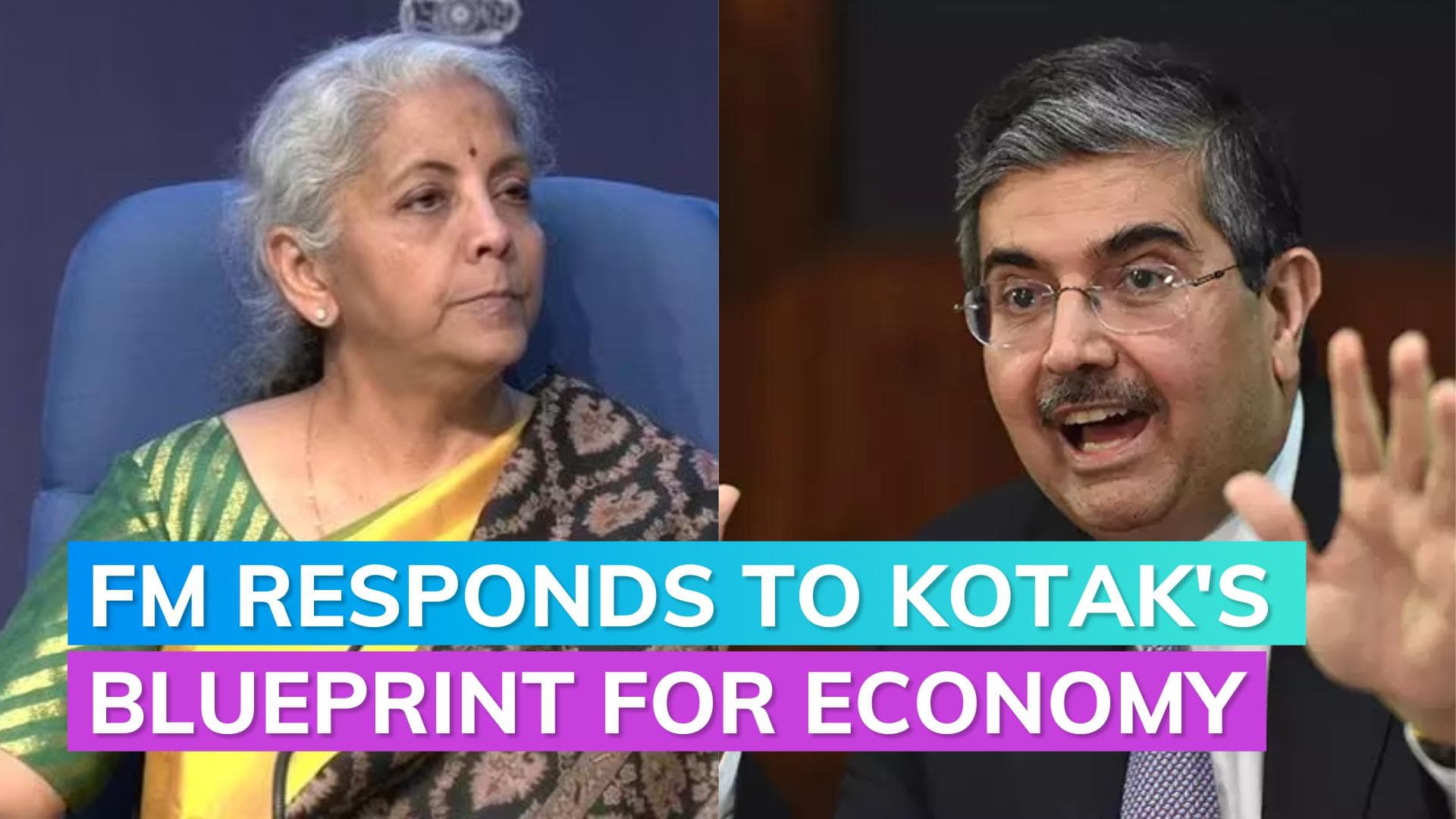 Uday Kotak shares his thoughts on making India a $30 trillion economy by 2047; here's how FM responded