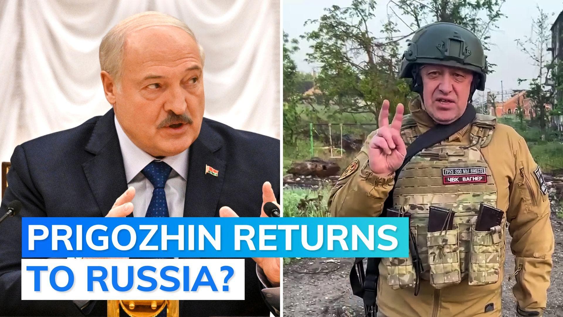 Belarus president: Wagner chief Prigozhin is in Russia after failed mutiny