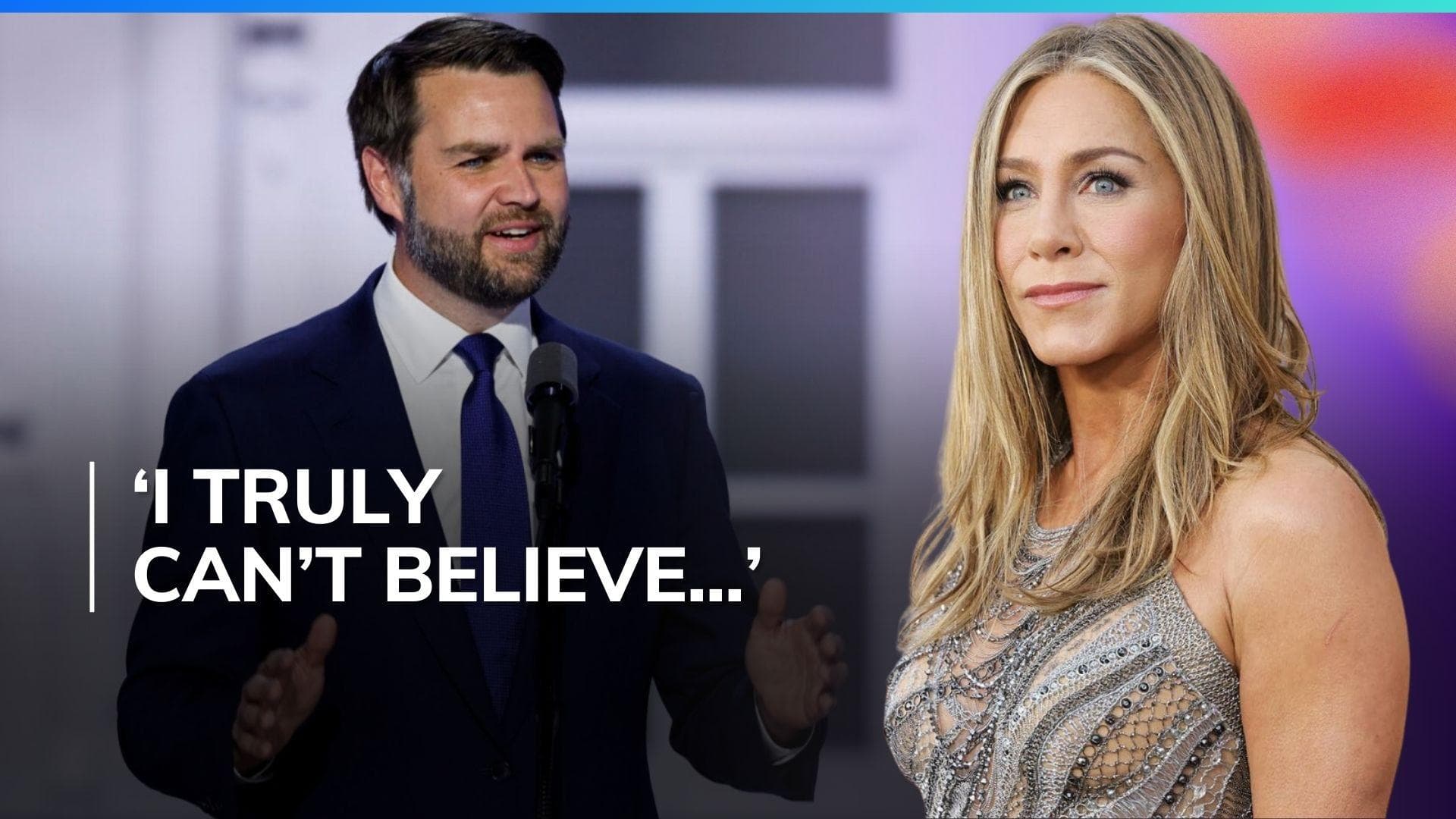 Jennifer Aniston slams US Vice President nominee JD Vance over 'childless cat ladies' remark