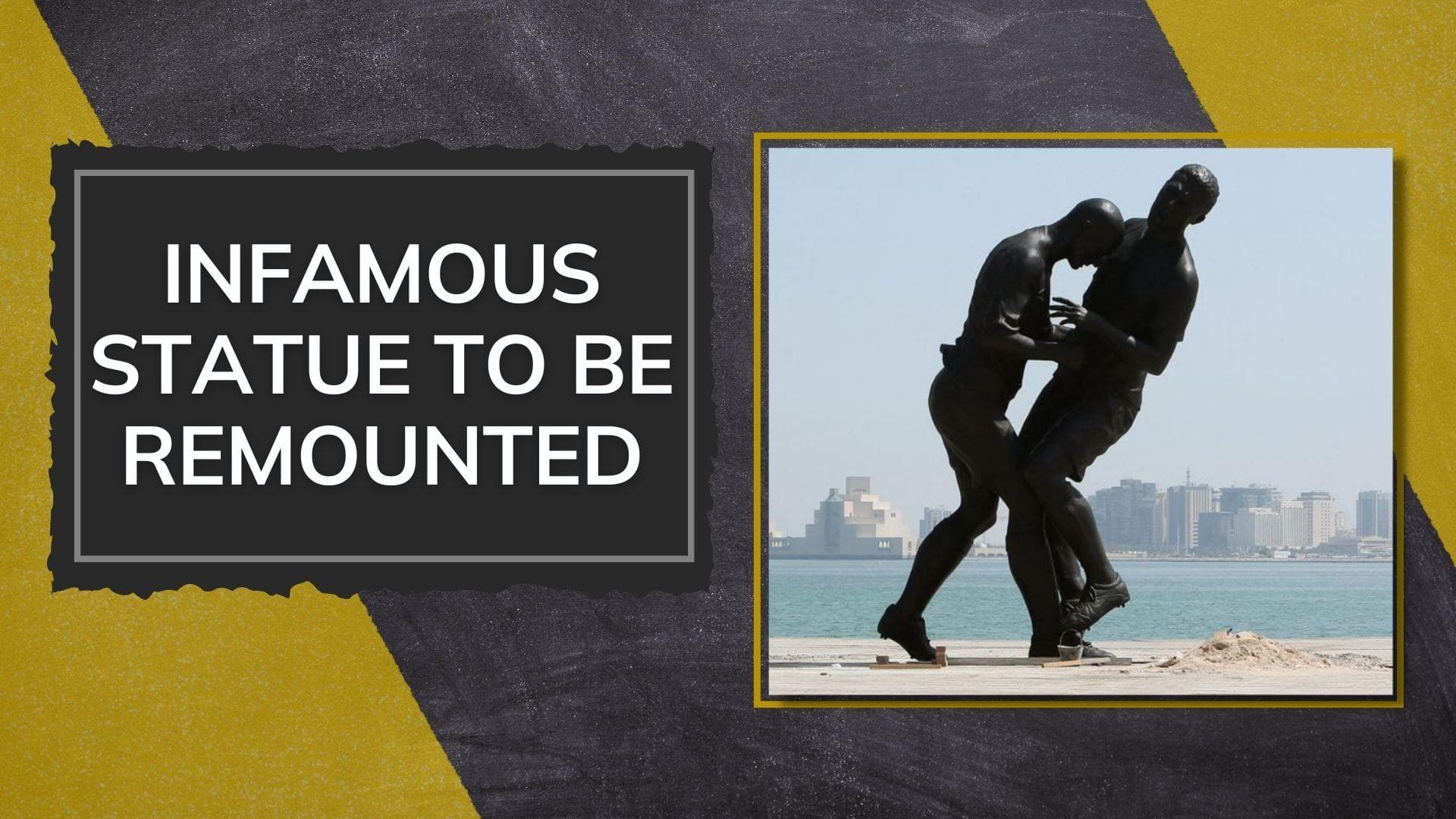 Qatar to reinstall Zidane's 'Headbutt' statue ahead of 2022 FIFA World Cup