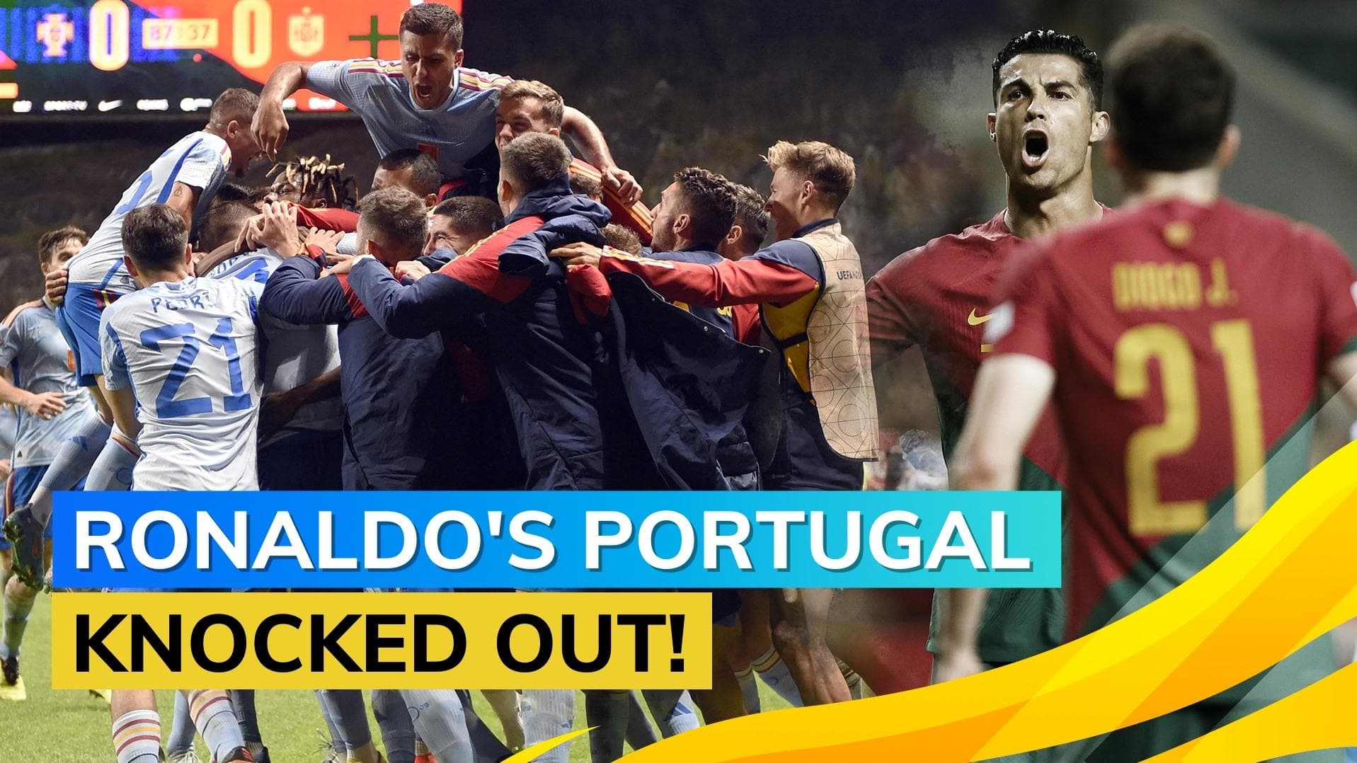 Nations League: Alvaro Morata shines with a late winner as Spain beat Portugal to book a final 4 berth