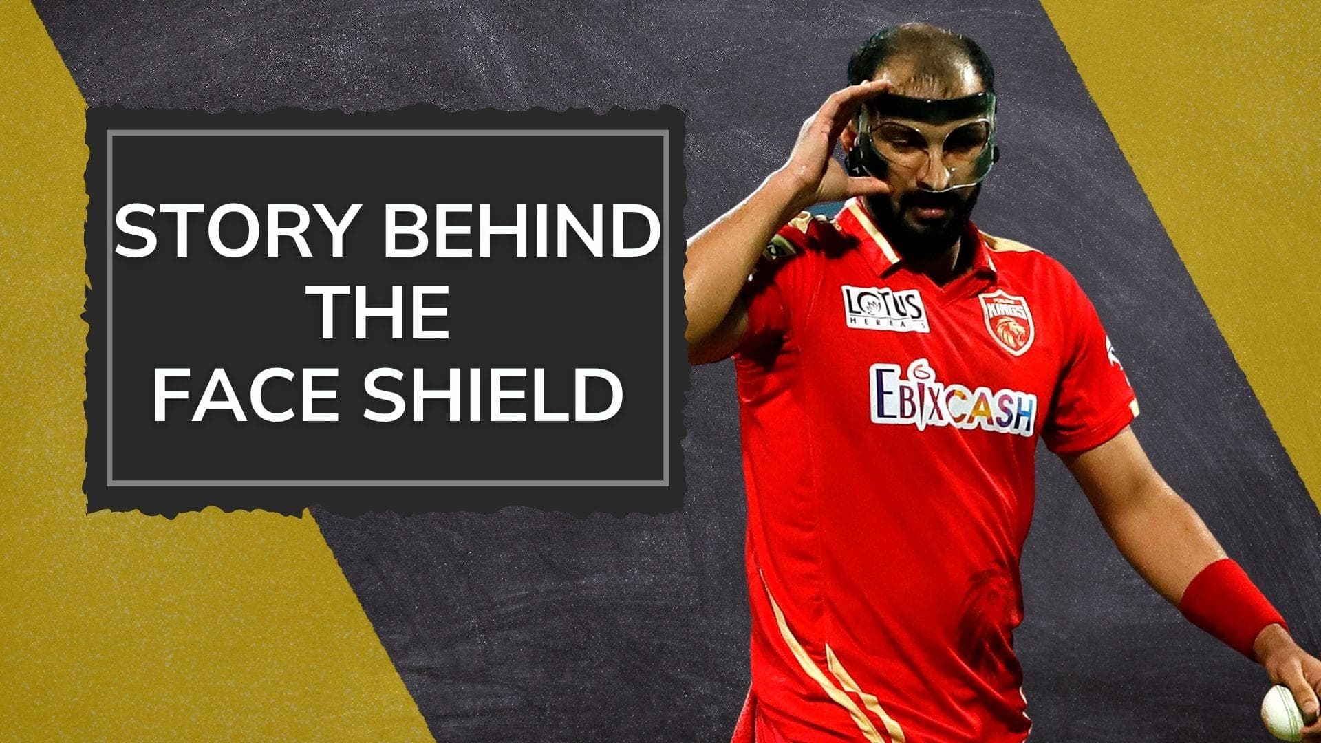 IPL 2022: Watch Rishi Dhawan wears a face shield while bowling for Punjab Kings