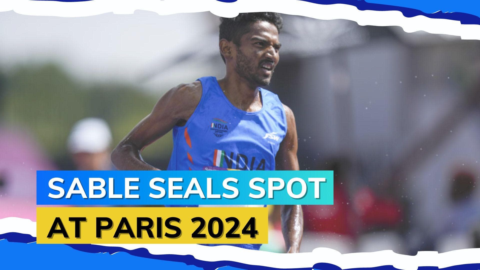 Avinash Sable becomes first Indian track athlete to qualify for 2024 Paris Olympics