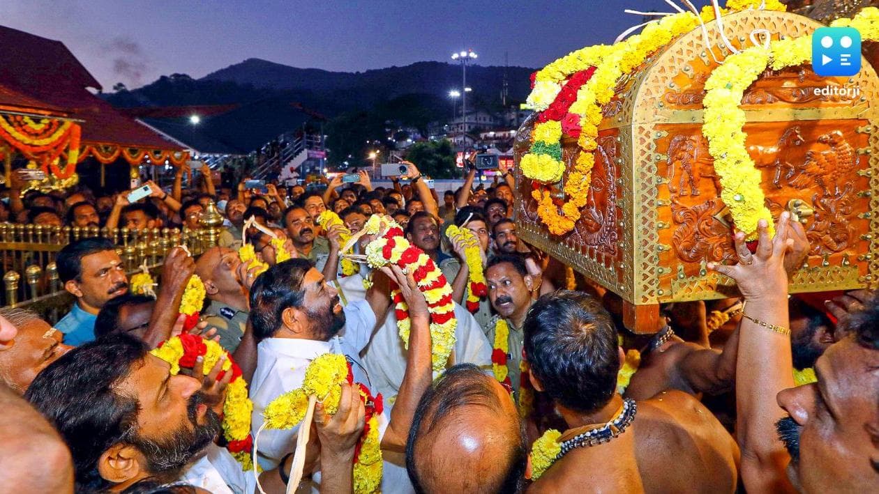 Mandala puja held at Sabarimala, over 32.5 lakh pilgrims visit this season