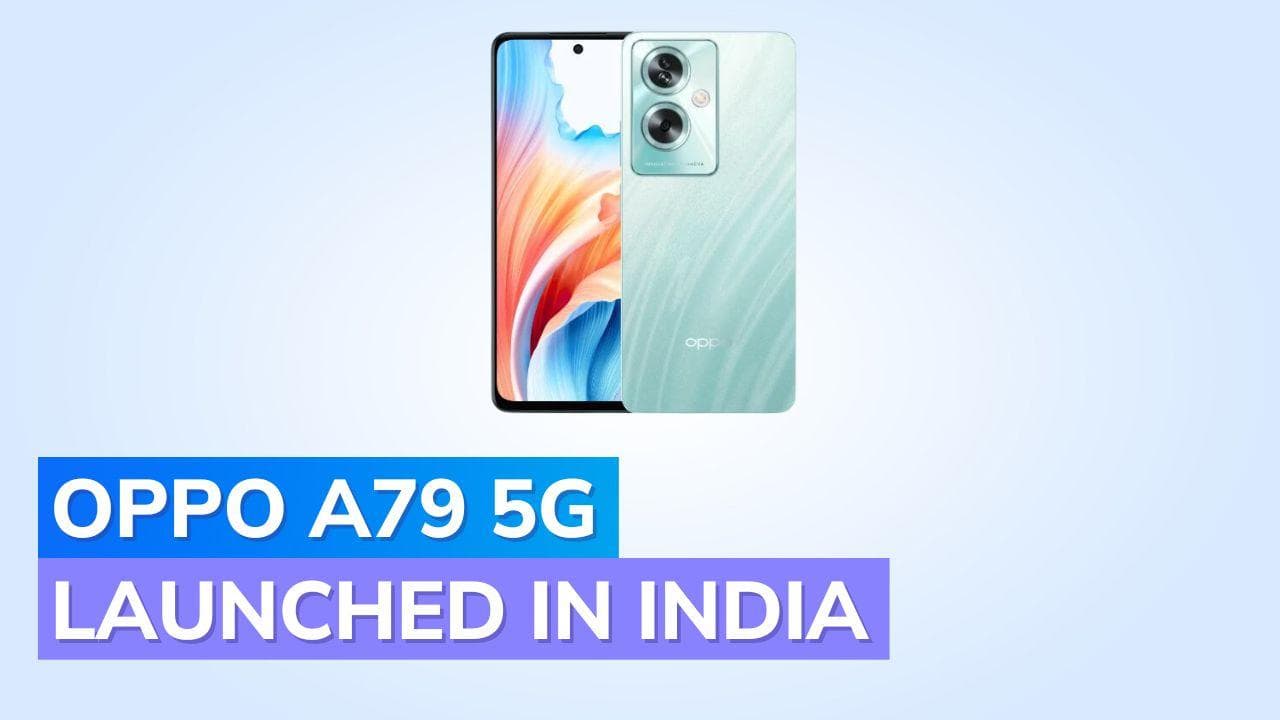 Oppo A79 5G launched in India: Check price, specifications, Diwali offers, and exchange bonus