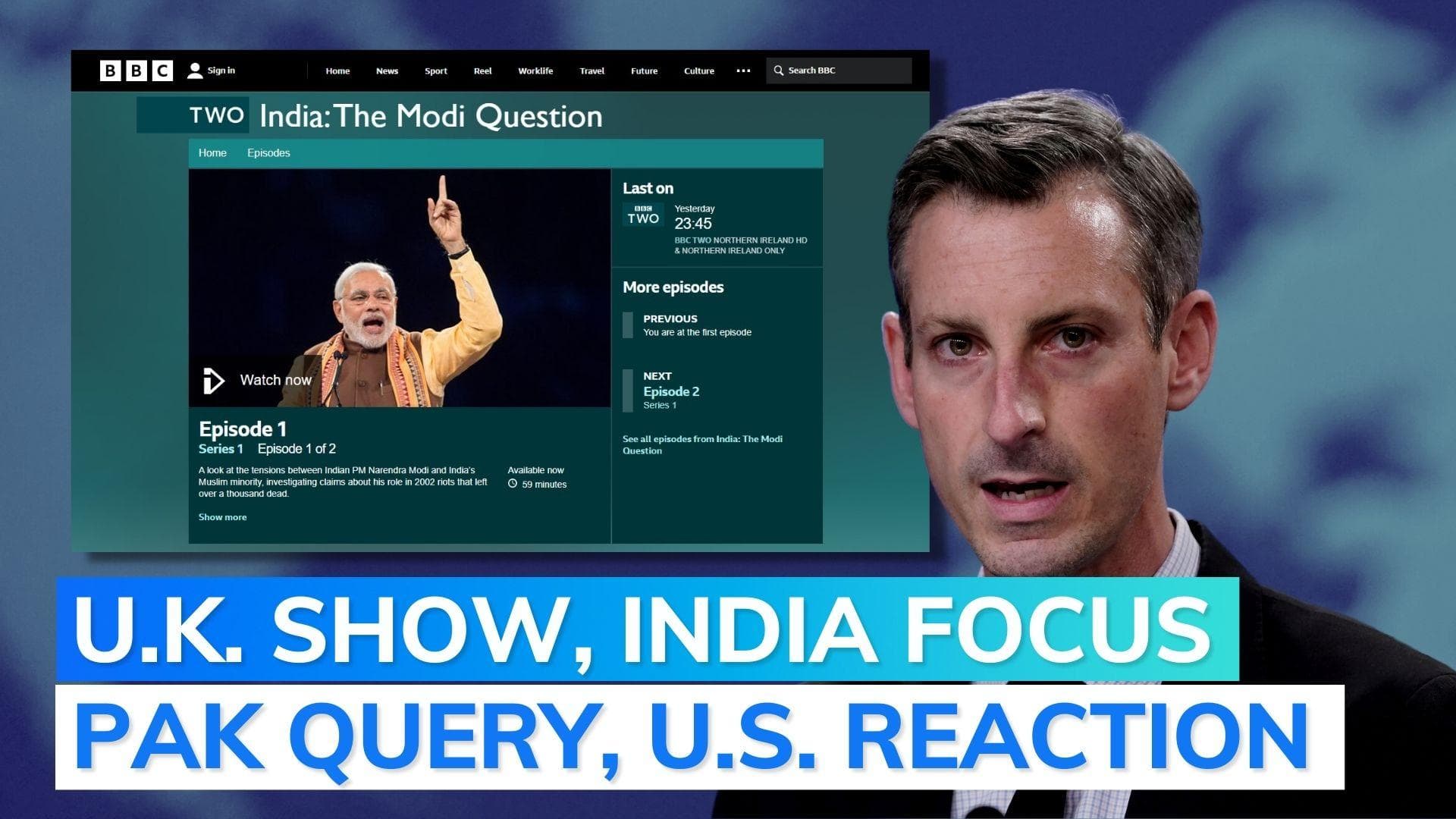 BBC on PM Modi: US govt reacts to Pakistani journalist's question. Watch what Biden administration said