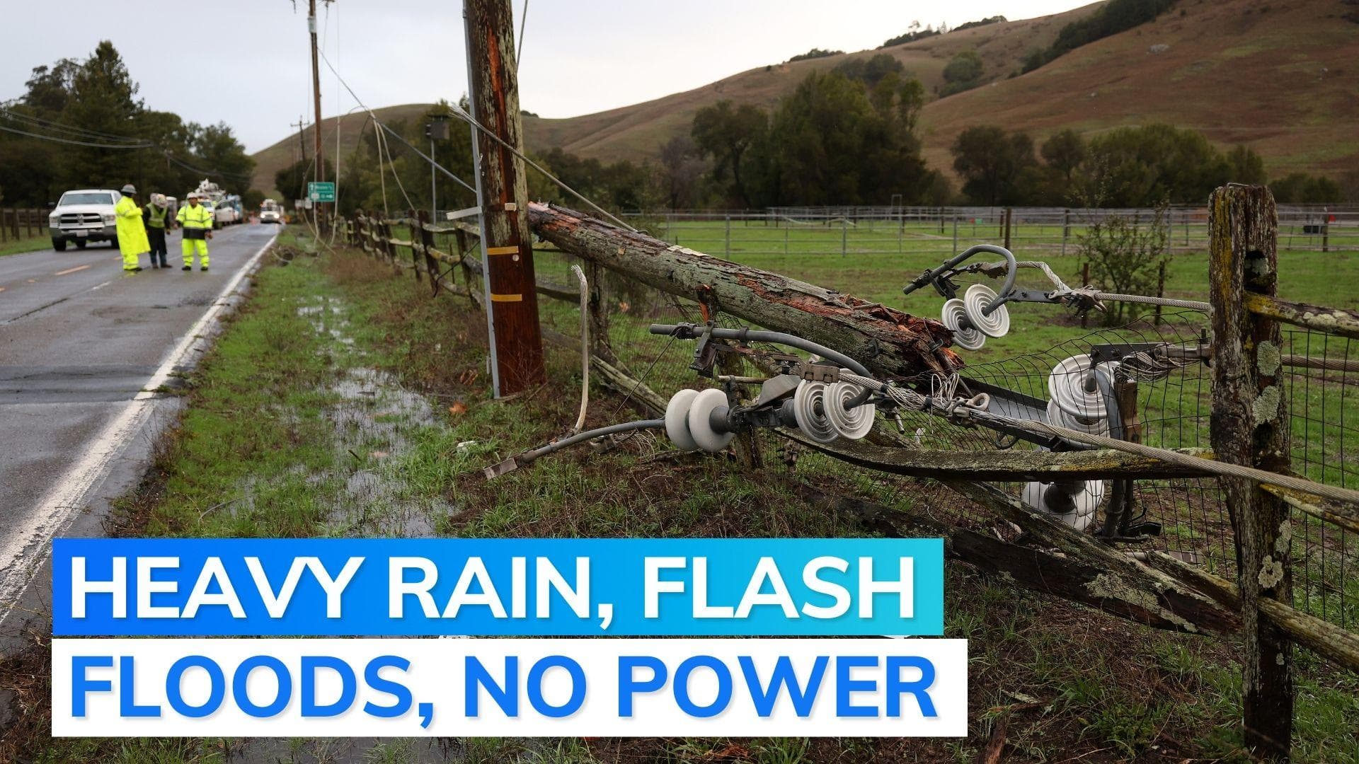 Watch: California hit by 'bomb cyclone'-induced 'atmospheric river'; at least 2 people killed in US storm