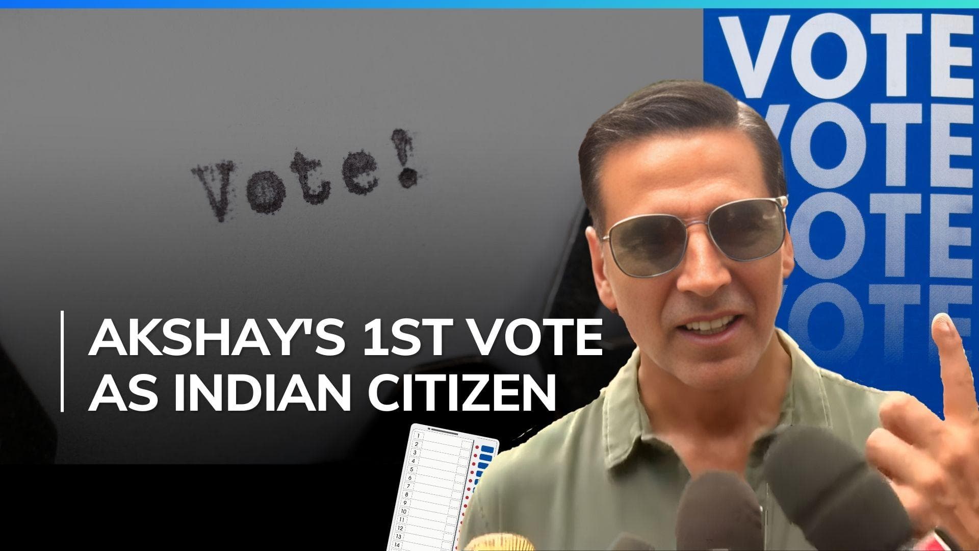 Lok Sabha Elections 2024: Akshay Kumar among early voters in Mumbai | Watch 