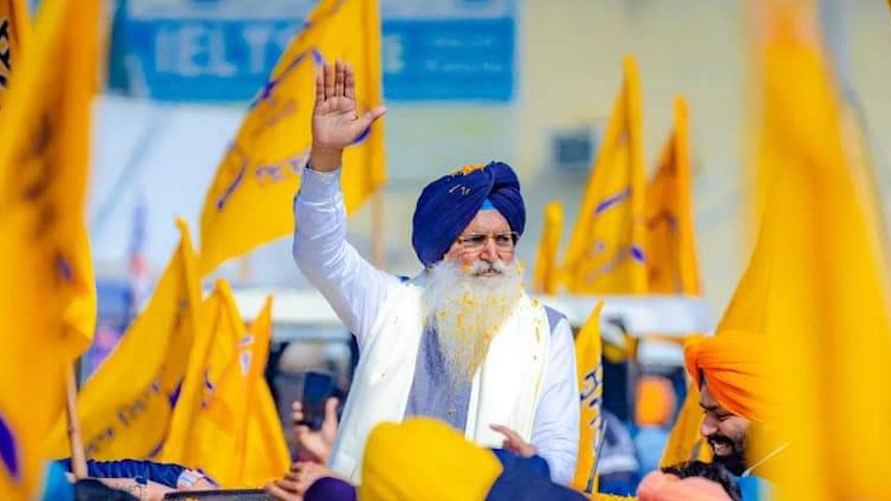 Akali Dal's Khadoor Sahib candidate meets Amritpal's family to seek support
