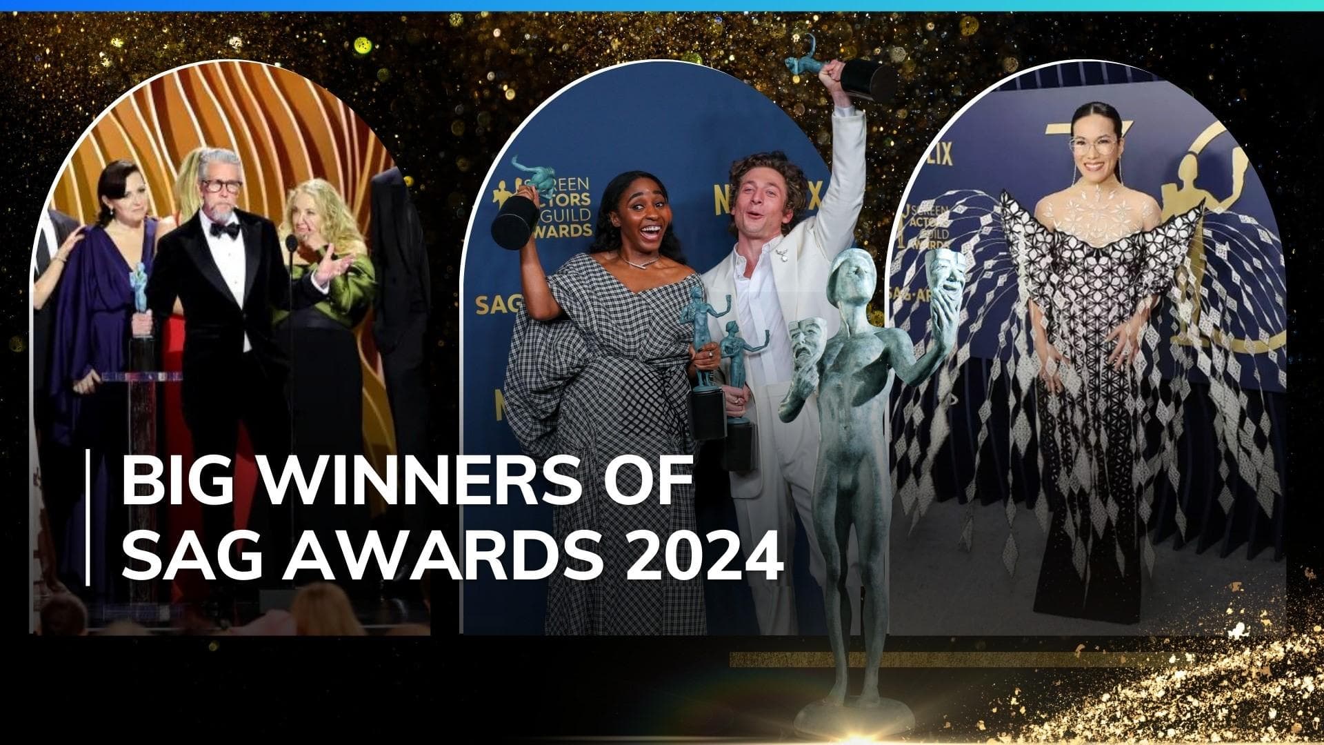 SAG AWARDS 2024: 'Succession' secures top honour; 'Beef' & 'The Bear' win big 