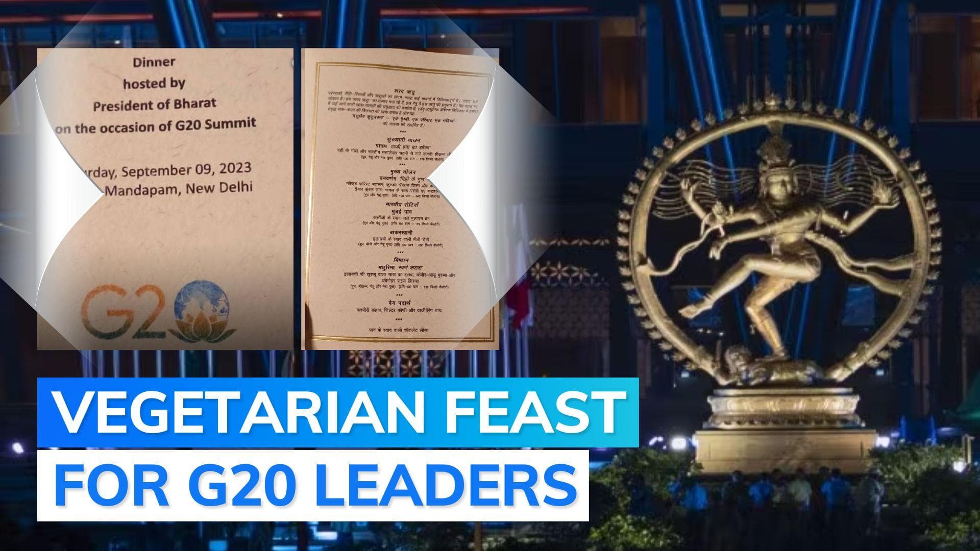 G20 leaders head for dinner hosted by President: see what is on menu