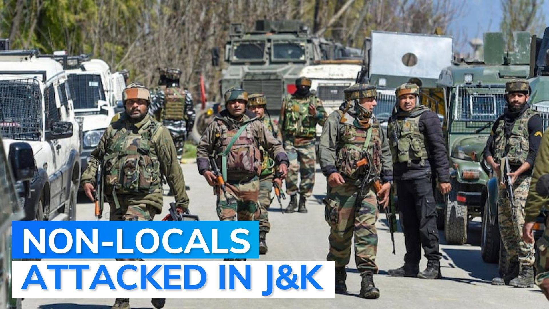 Police: 2 non-local workers shot at in J&K's Pulwama by militants