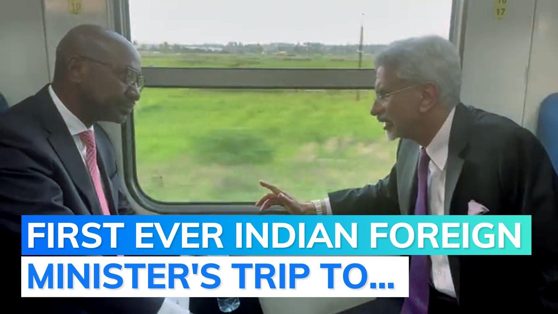 Mozambique: Jaishankar takes ride in made-in-India train in Maputo