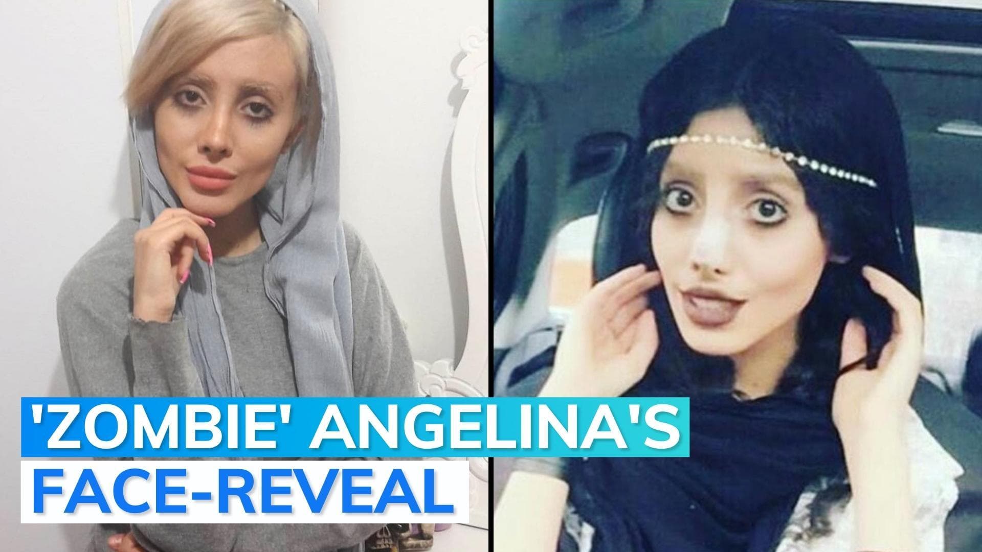 Spooky 'Angelina Jolie' reveals her face on Iran TV. Here's what she said