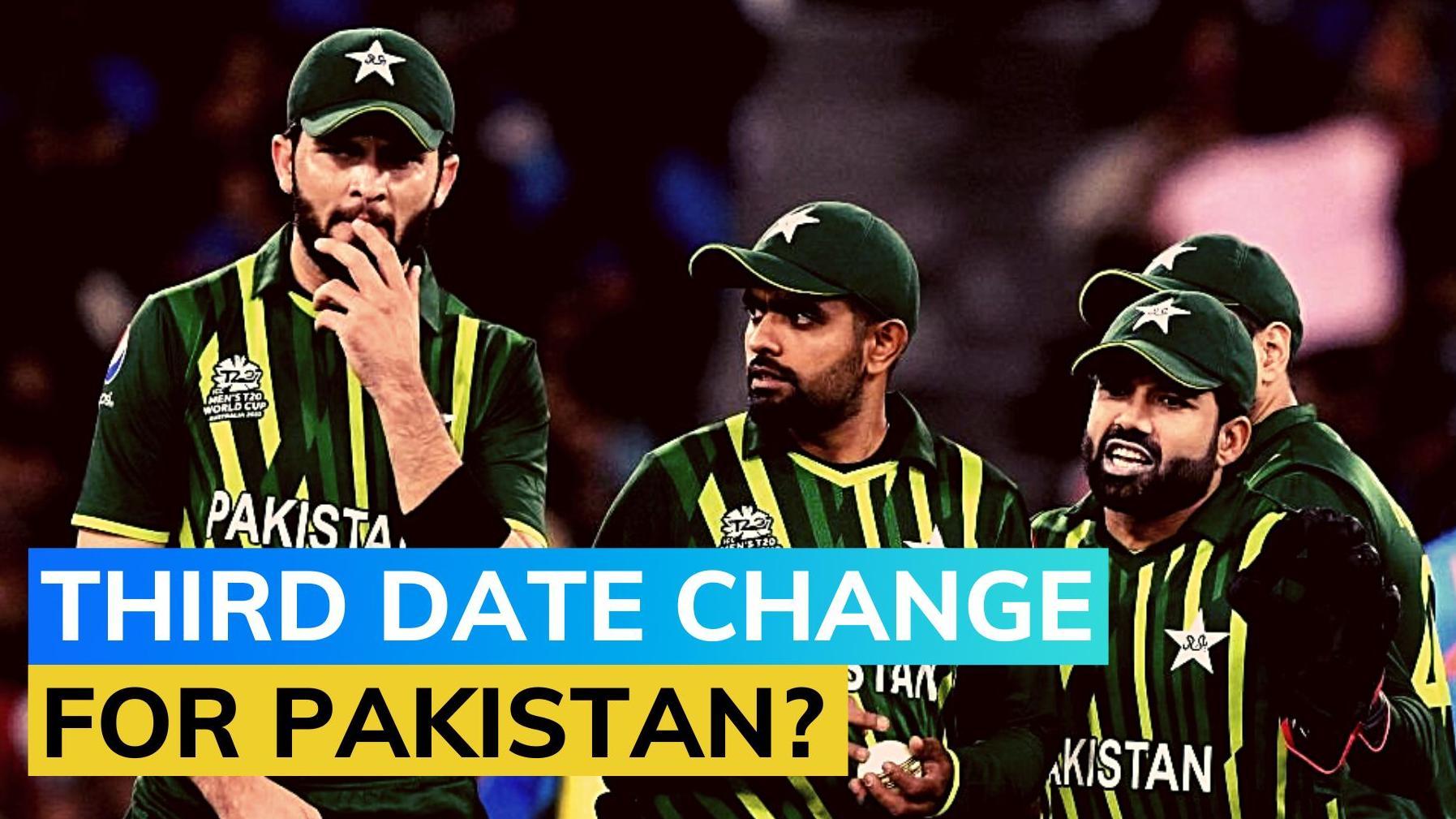 ODI World Cup 2023 schedule: Pakistan vs England game's date to be changed?