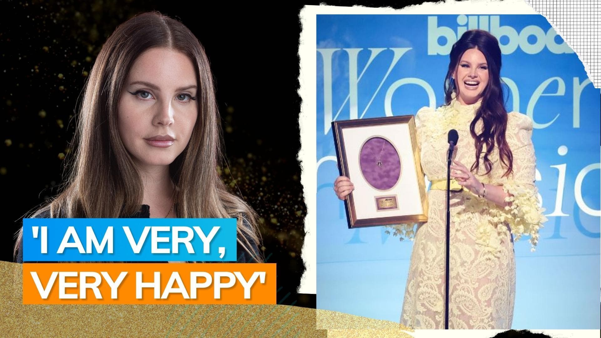 Lana Del Rey honoured with the Billboard Women in Music Visionary Award 2023