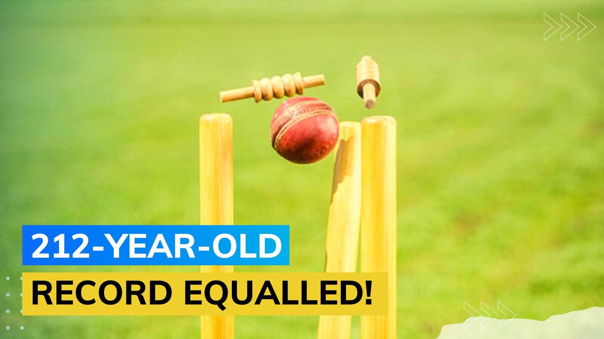 Sikkim bundled out for just 6 runs against Madhya Pradesh, 212-year-old record equalled