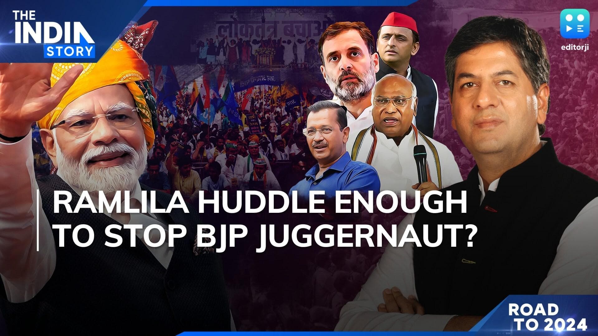 Opposition's Ramlila rally: a display of strength, but can it halt BJP's momentum? | The India Story