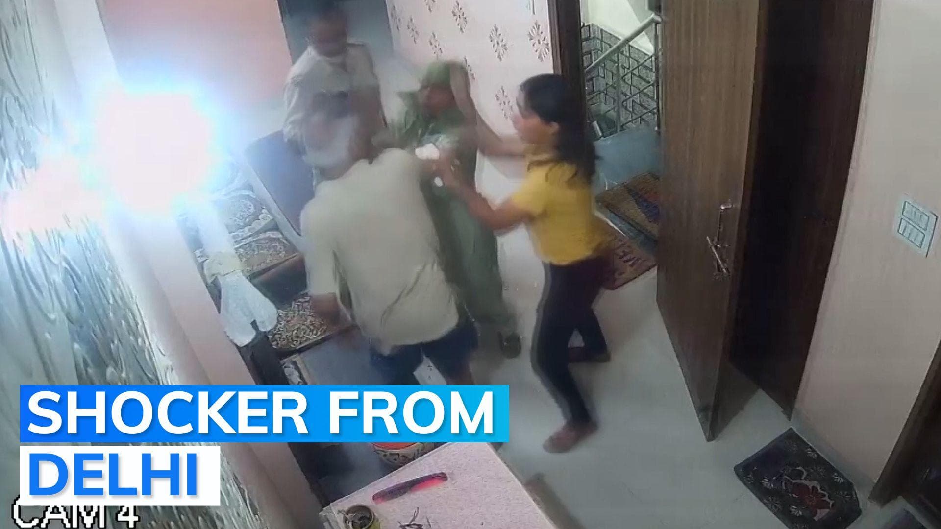 Shocking! Woman cop assaults father-in-law in Delhi in police presence, booked