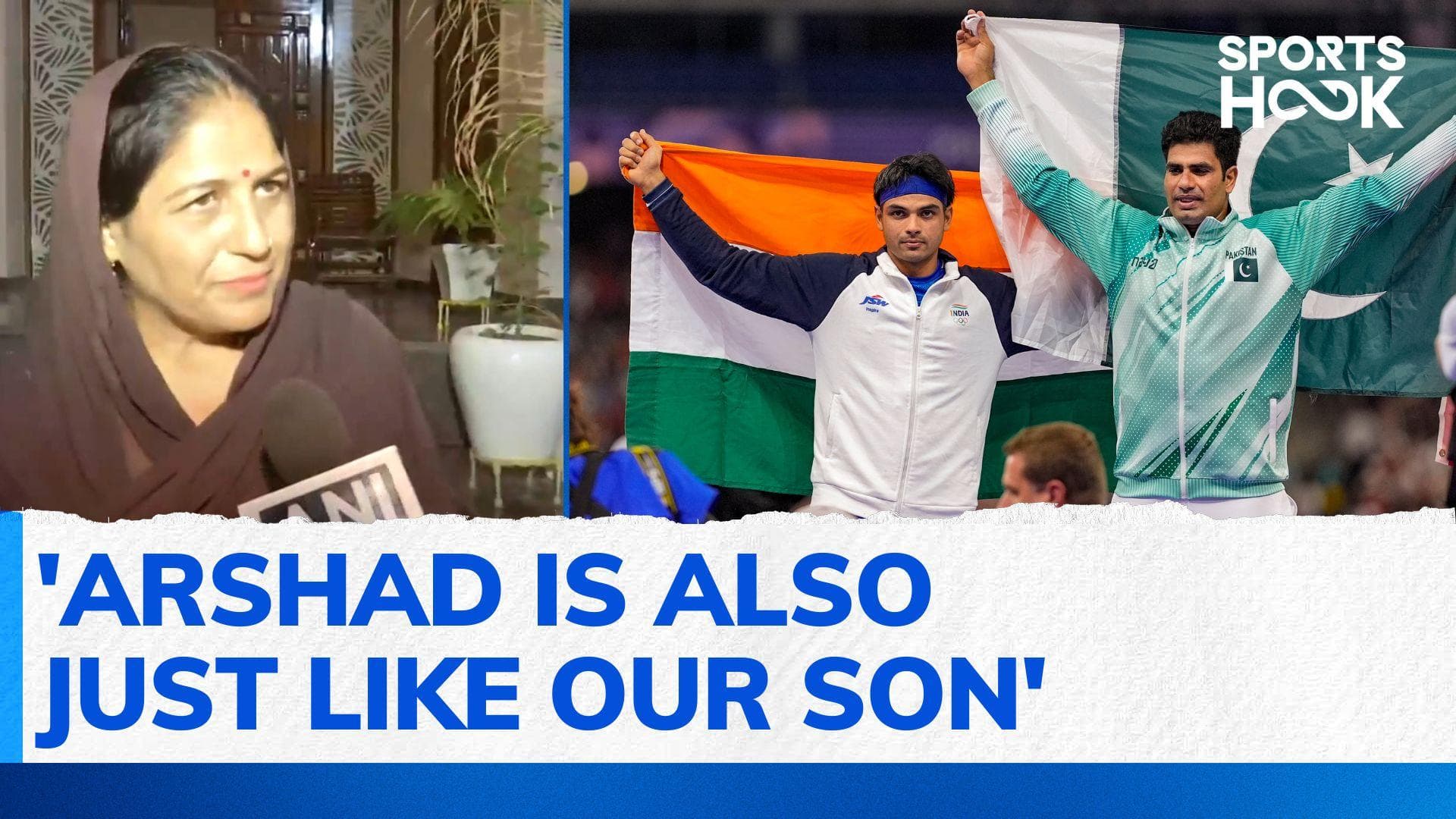 Watch: Neeraj Chopra's mother wins hearts, praises Pakistan’s Arshad Nadeem after his Olympic Gold