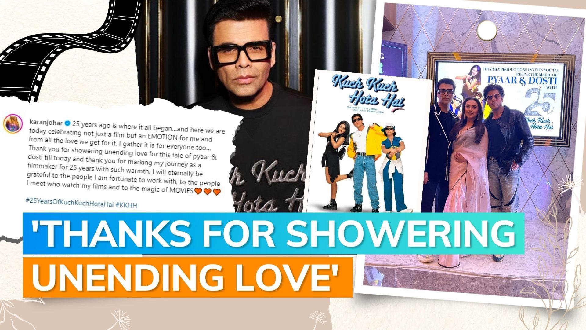 ‘Kuch Kuch Hota Hai’ clocks 25 years: Karan Johar expresses gratitude; calls film an ‘emotion’