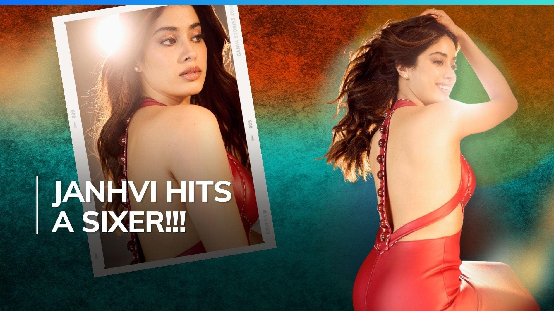 Janhvi Kapoor chooses a cricket ball themed dress for 'Mr. & Mrs. Mahi' promotions | Watch