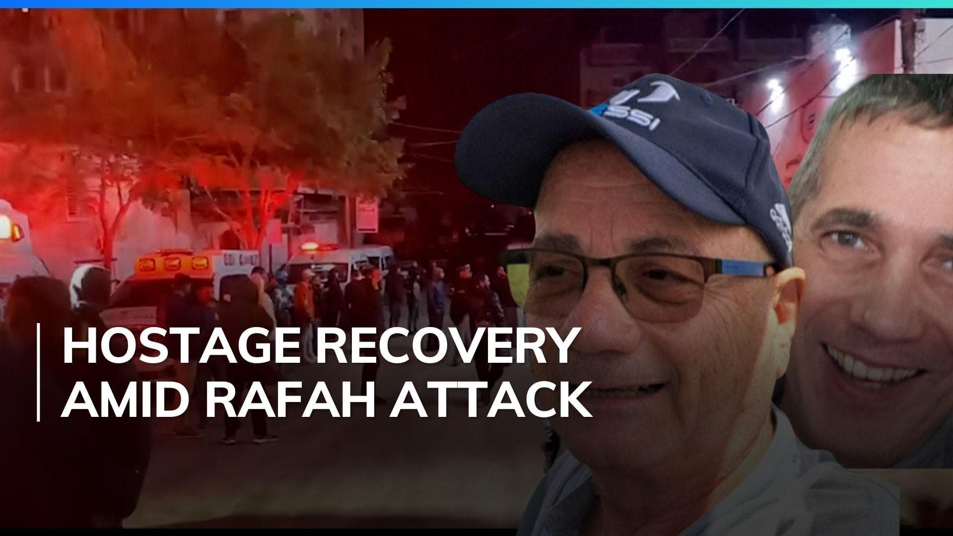 Israel military claims two hostages rescued in Gaza