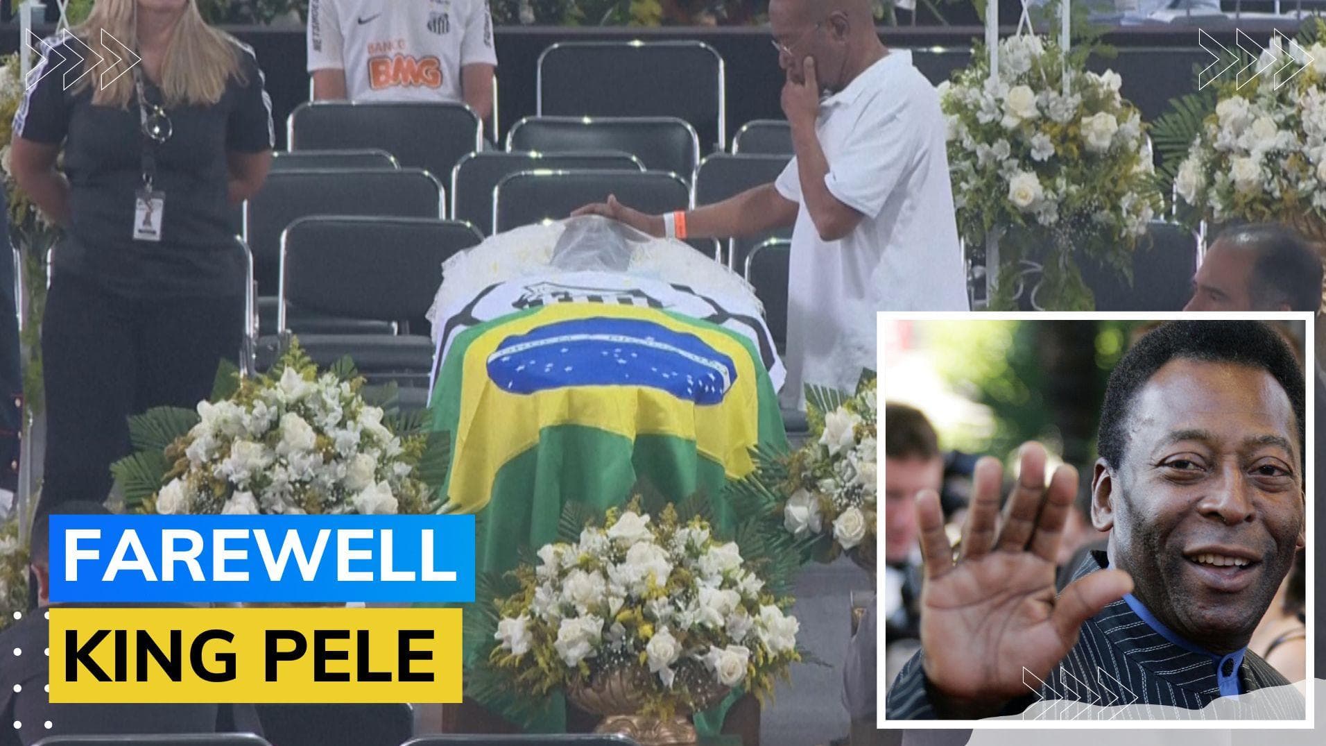 WATCH: Brazil bids final goodbye to football legend Pele in Santos