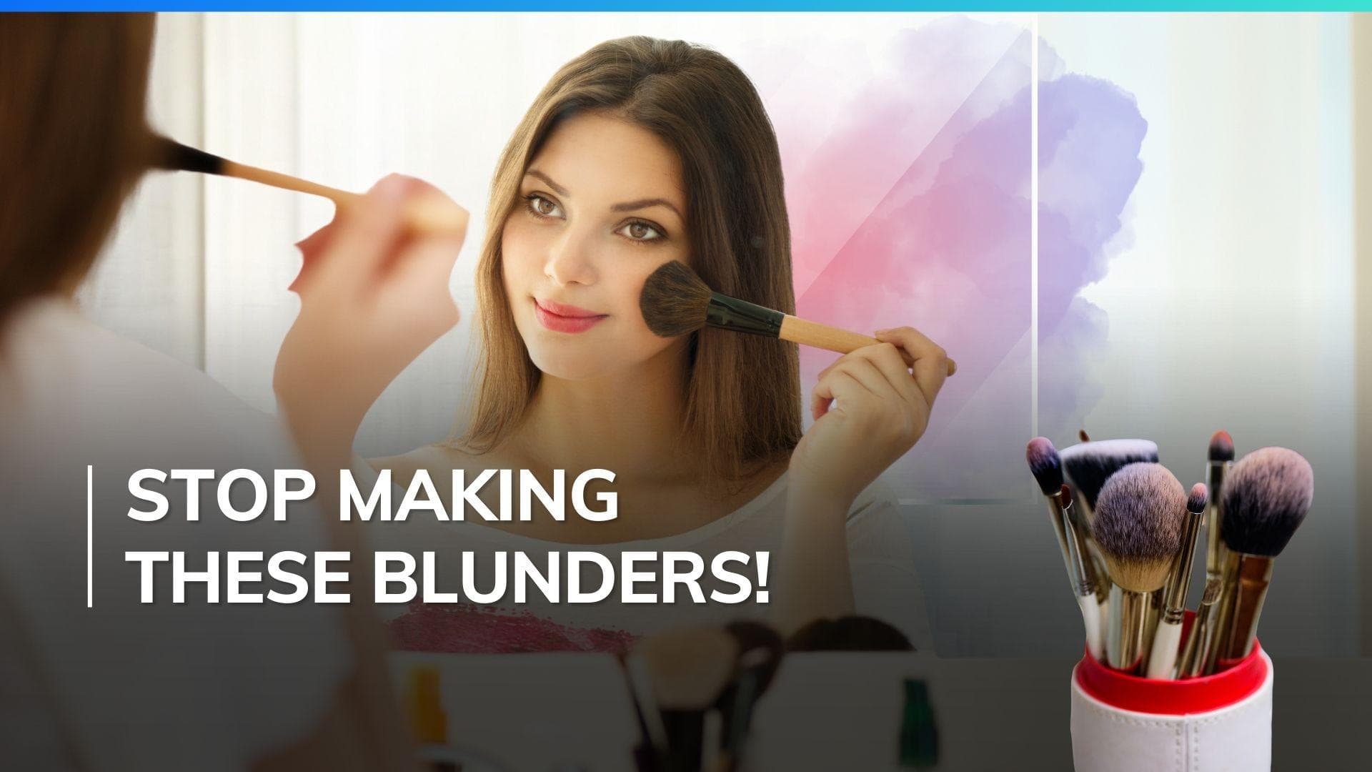 Not cleaning make up tools enough can be dangerous for skin. Dermatologist warns and shares tips