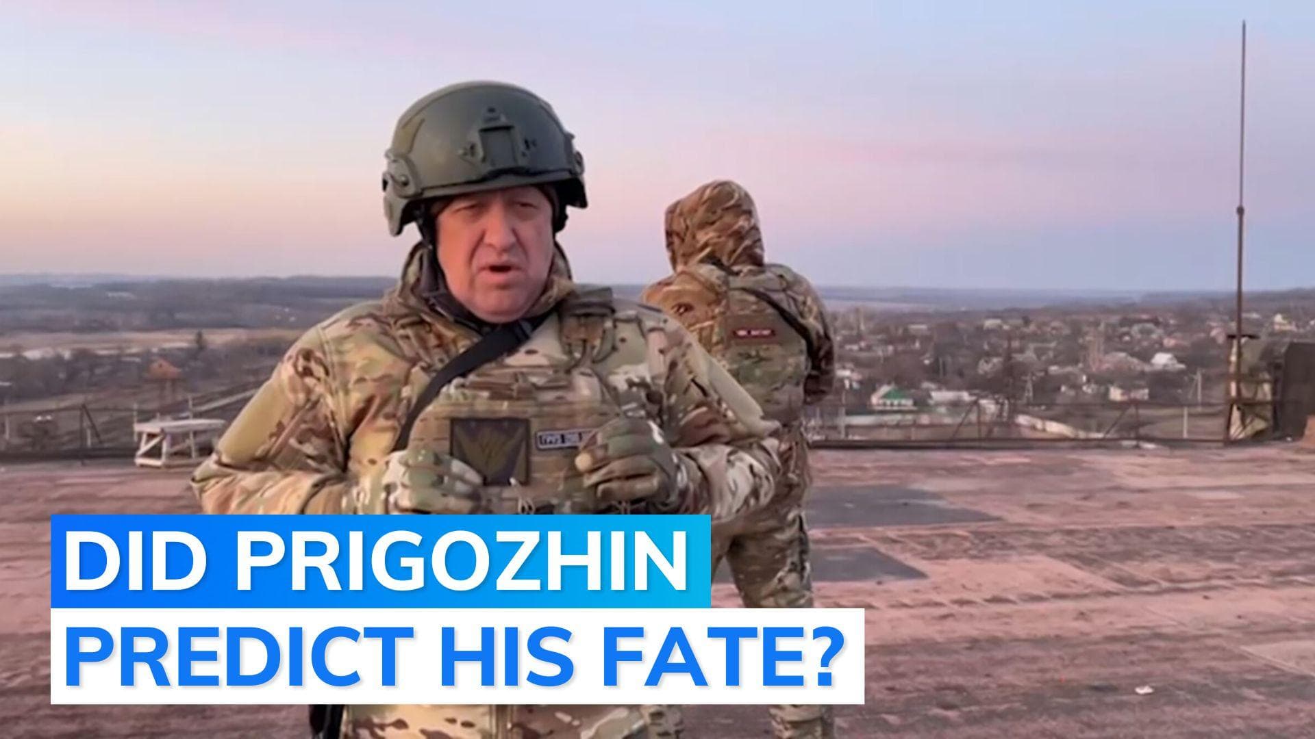 'Better kill me, plane will fall...', Wagner chief's old interview clip fuels speculation on his fate