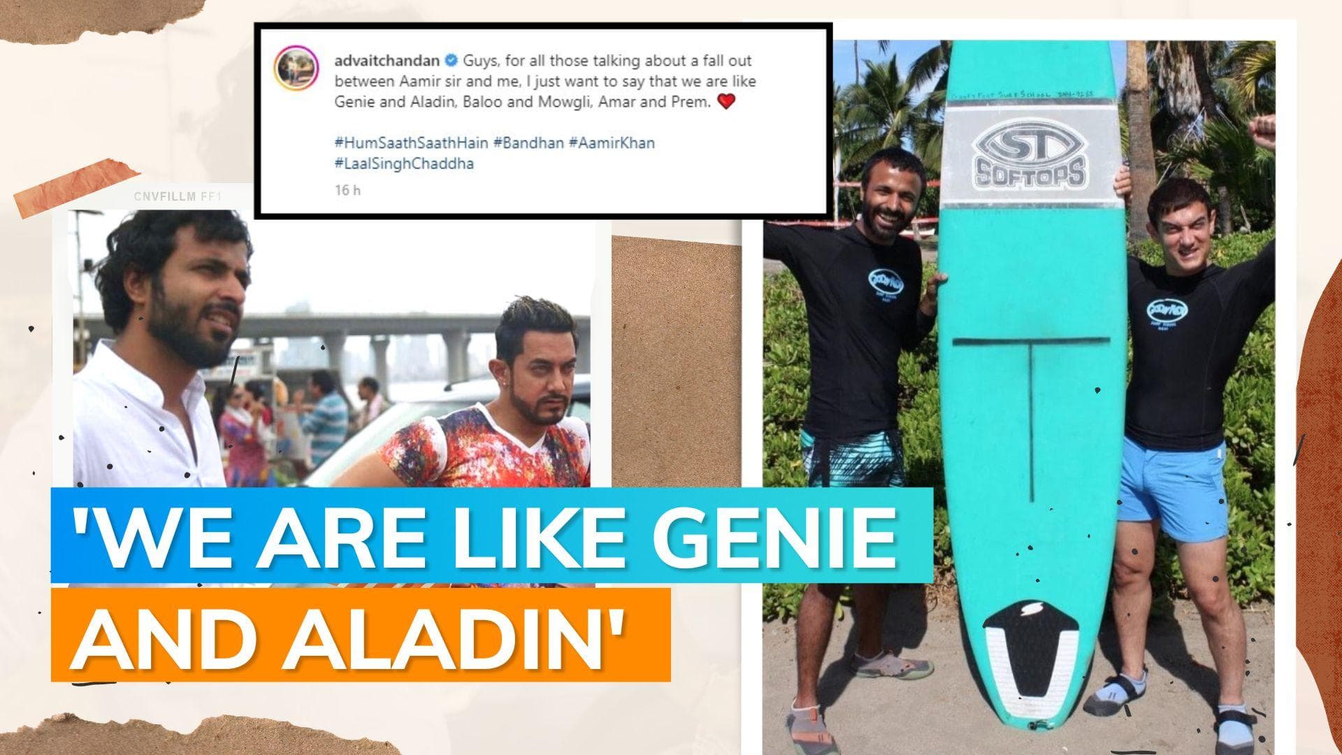 ‘Laal Singh Chaddha’ director Advait Chandan refutes reports of fall out with Aamir Khan