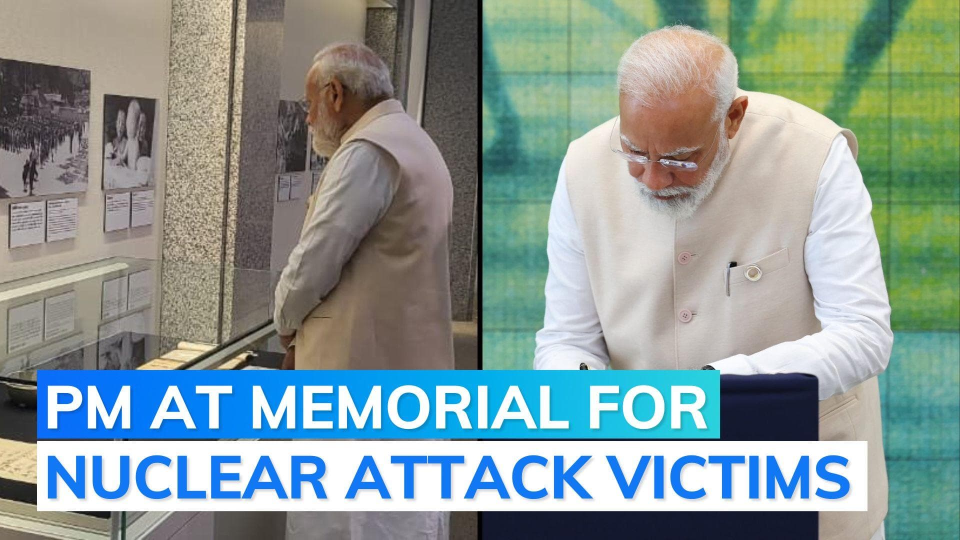 PM Modi meets UK's Rishi Sunak; visits Hiroshima Peace Memorial in Japan