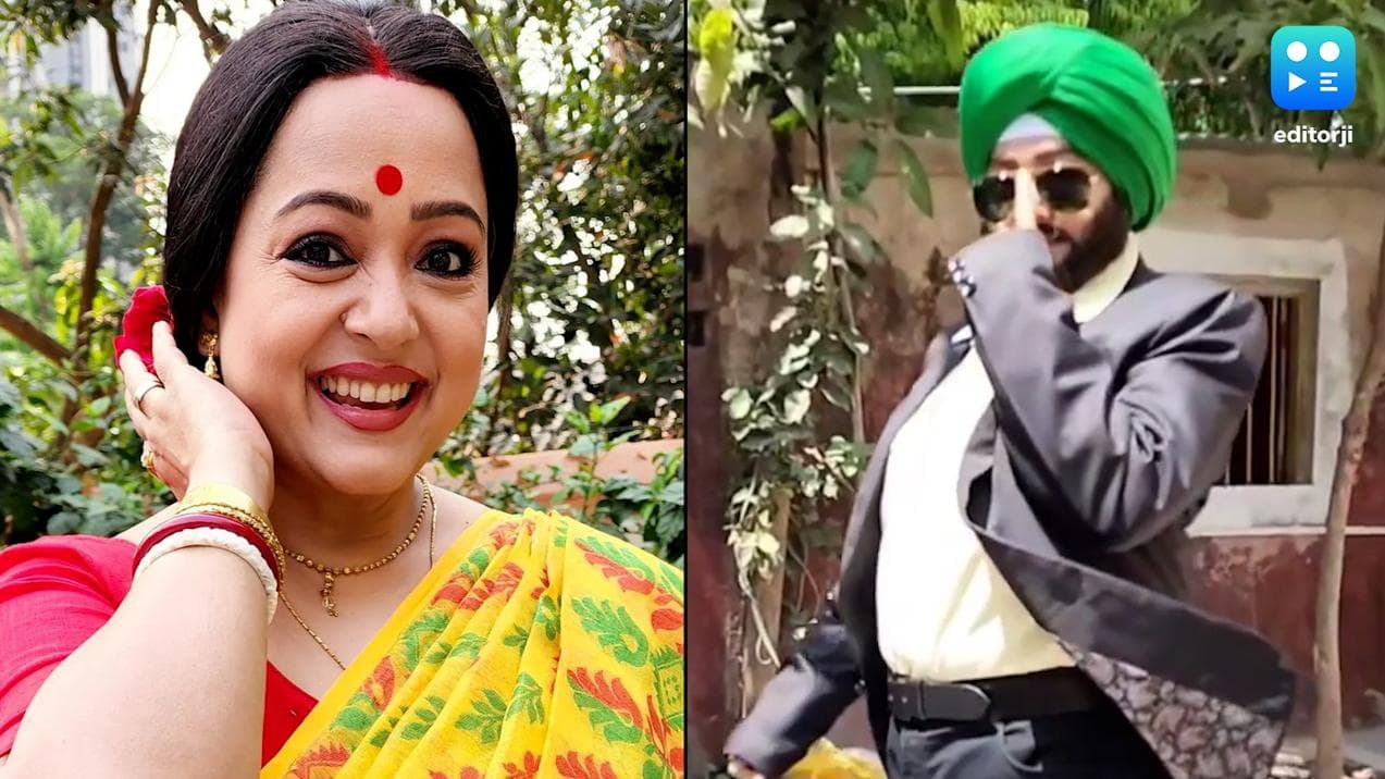 Lokkhi Kakima : মুখে দাড়ি, কোট-প্যান্ট পরে 'কাকু' হলেন 'লক্ষ্মী কাকিমা', অপরাজিতার নতুন লুক ভাইরাল