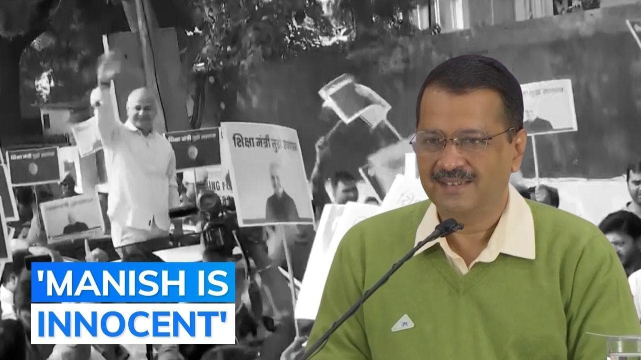 'Sisodia's arrest dirty politics': Arvind Kejriwal after Delhi deputy CM held by CBI 