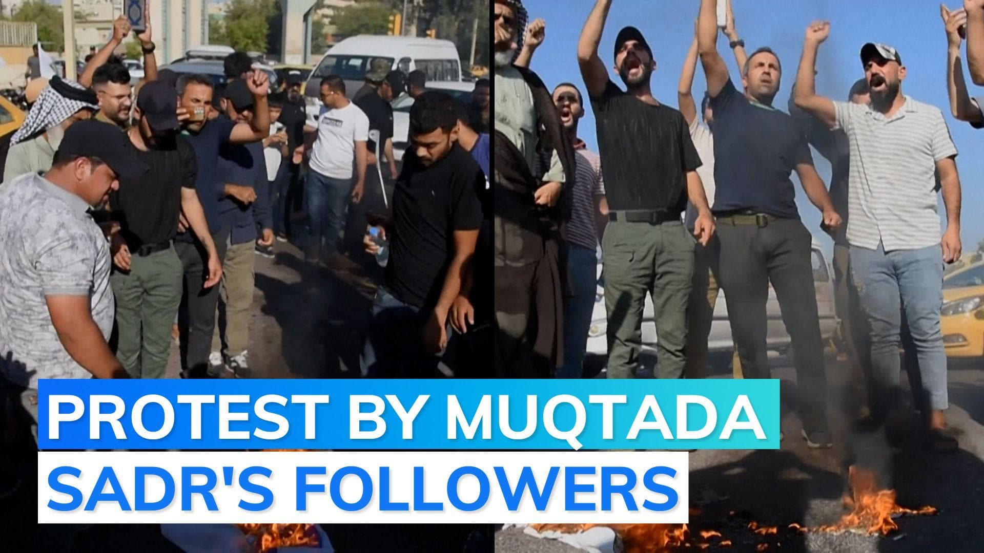 Sweden Quran burning: Hundreds forcibly enter Swedish embassy in Iraq to protest