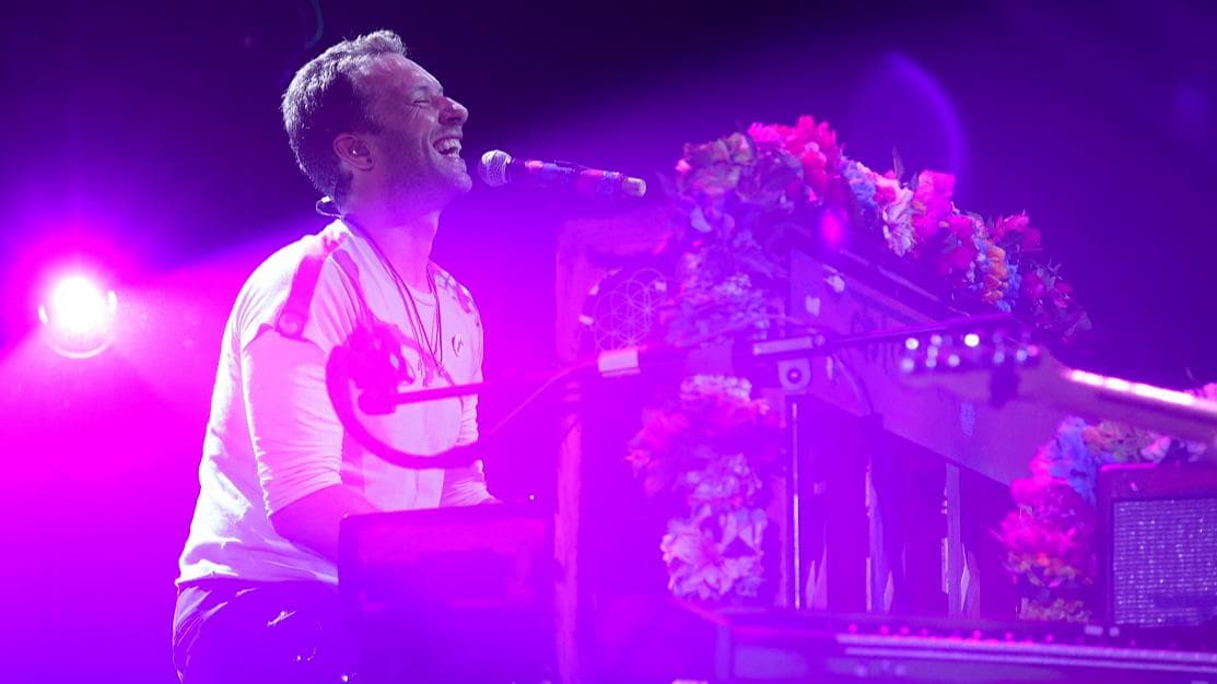 Empire State building in New York lights up to celebrate Coldplay world tour