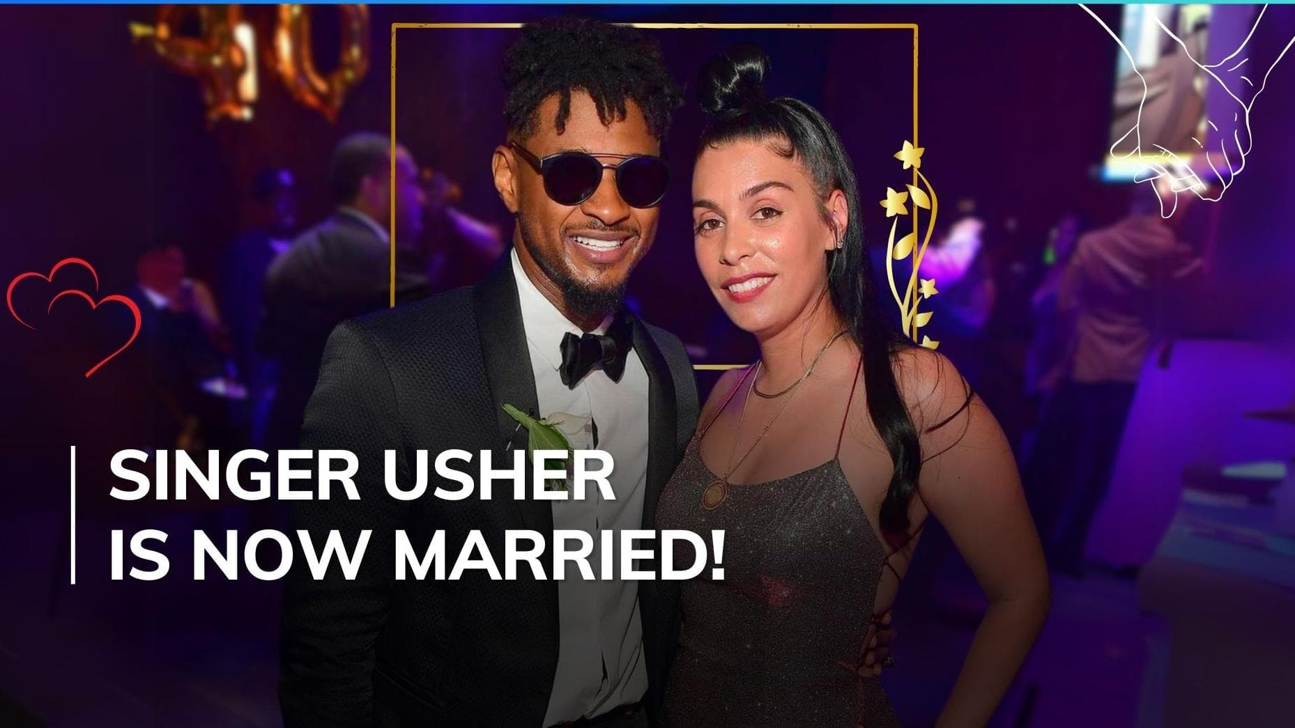 Usher ties the knot with girlfriend Jennifer Goicoechea in Vegas following his Super Bowl performance 