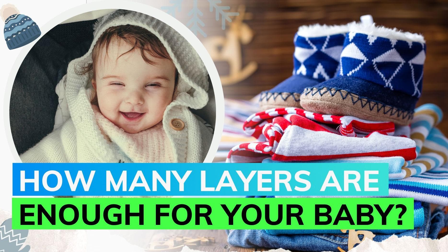 Expert shares tips on how many warm clothes you should cover your baby with during winters