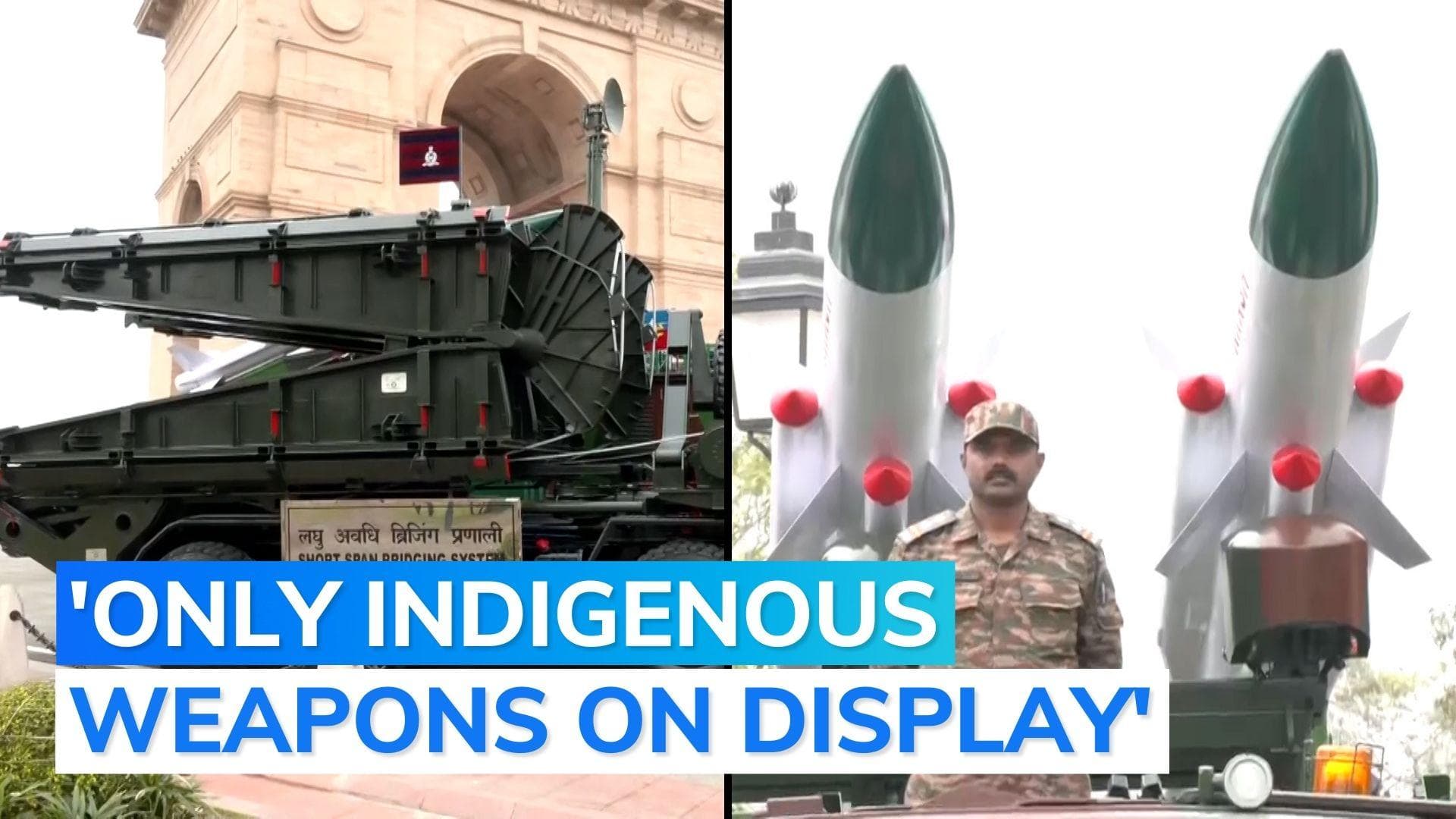Watch: 'Made in India' weapons at this Republic Day celebrations