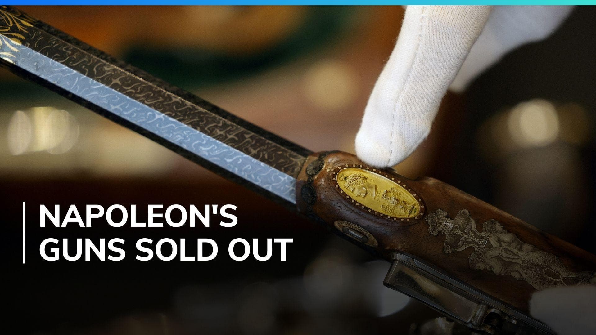 Napoleon Bonaparte's pistols auctioned for $1.8 million