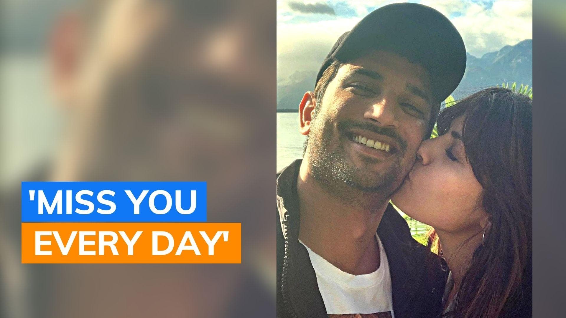 Sushant Singh's second death anniversary: Rhea Chakraborty says she misses the actor every day 