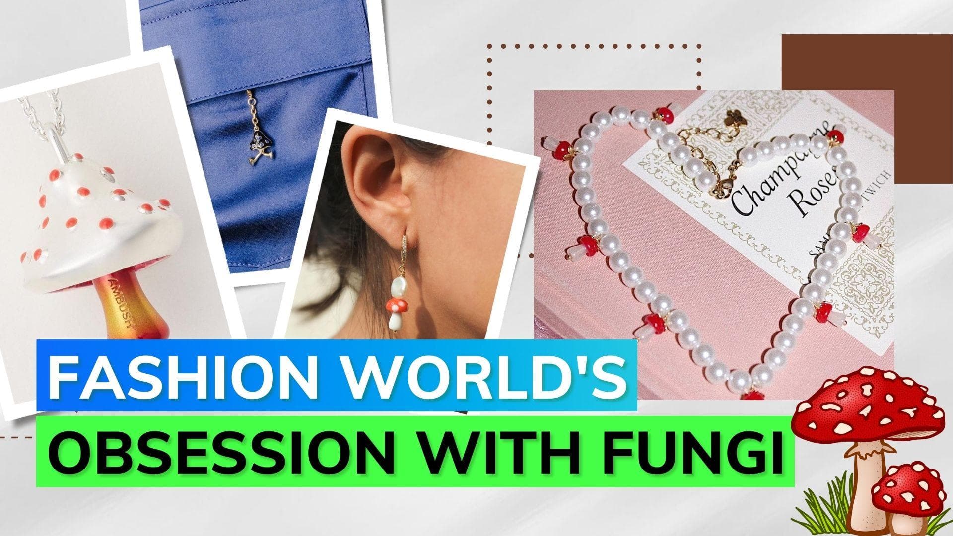 Mushroom-inspired jewellery is the latest obsession of fashion world!