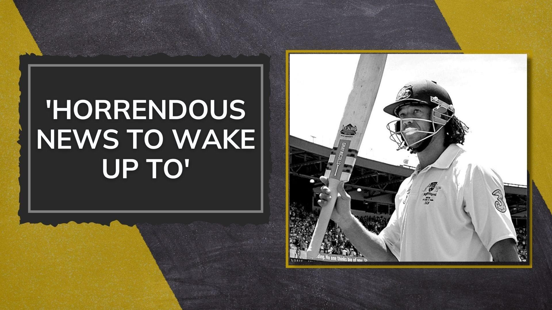 'Devastated': Cricket fraternity mourns Andrew Symonds shocking death