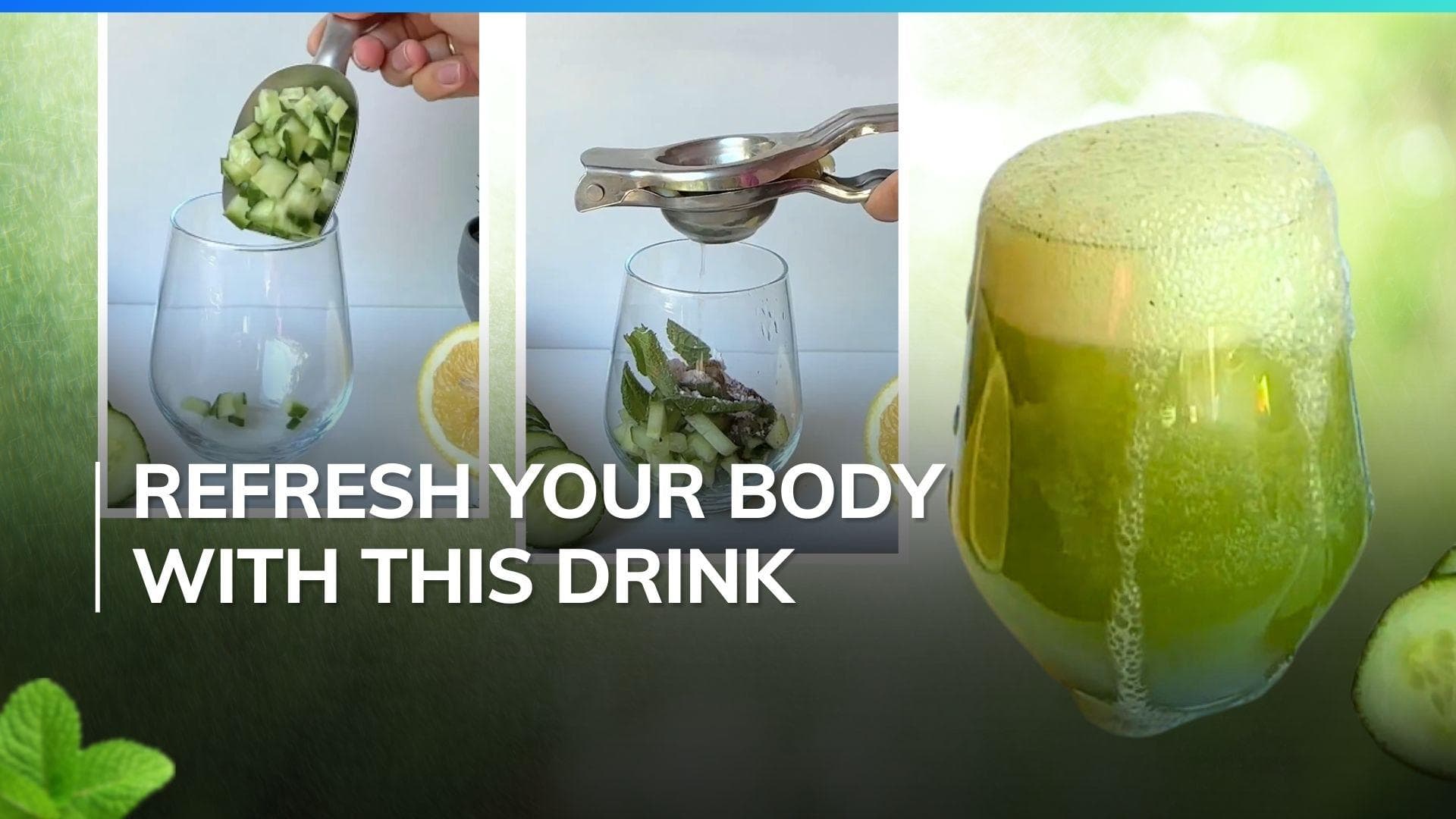 This summer try this masala cucumber mint lemonade to feel refreshed, recipe here