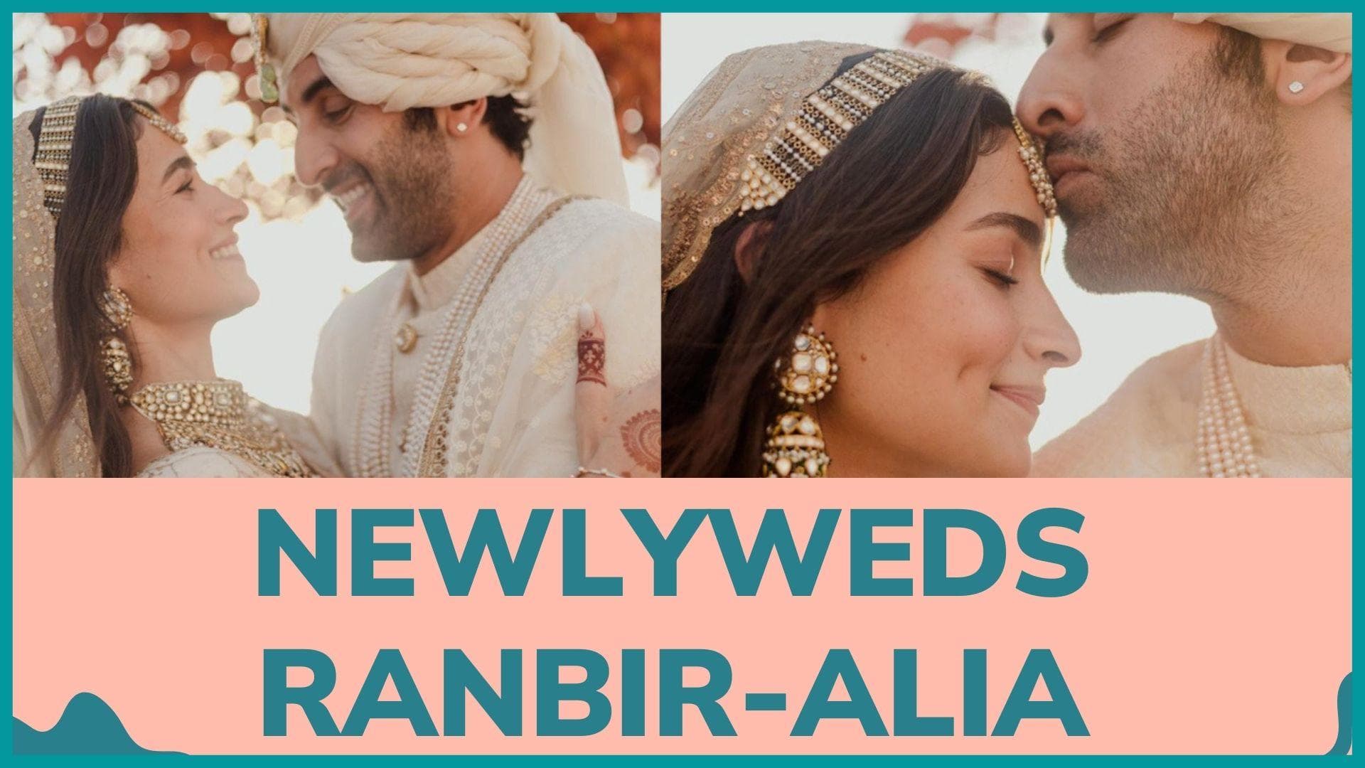 Ranbir Kapoor and Alia Bhatt tie the knot, greet media outside 'Vastu'