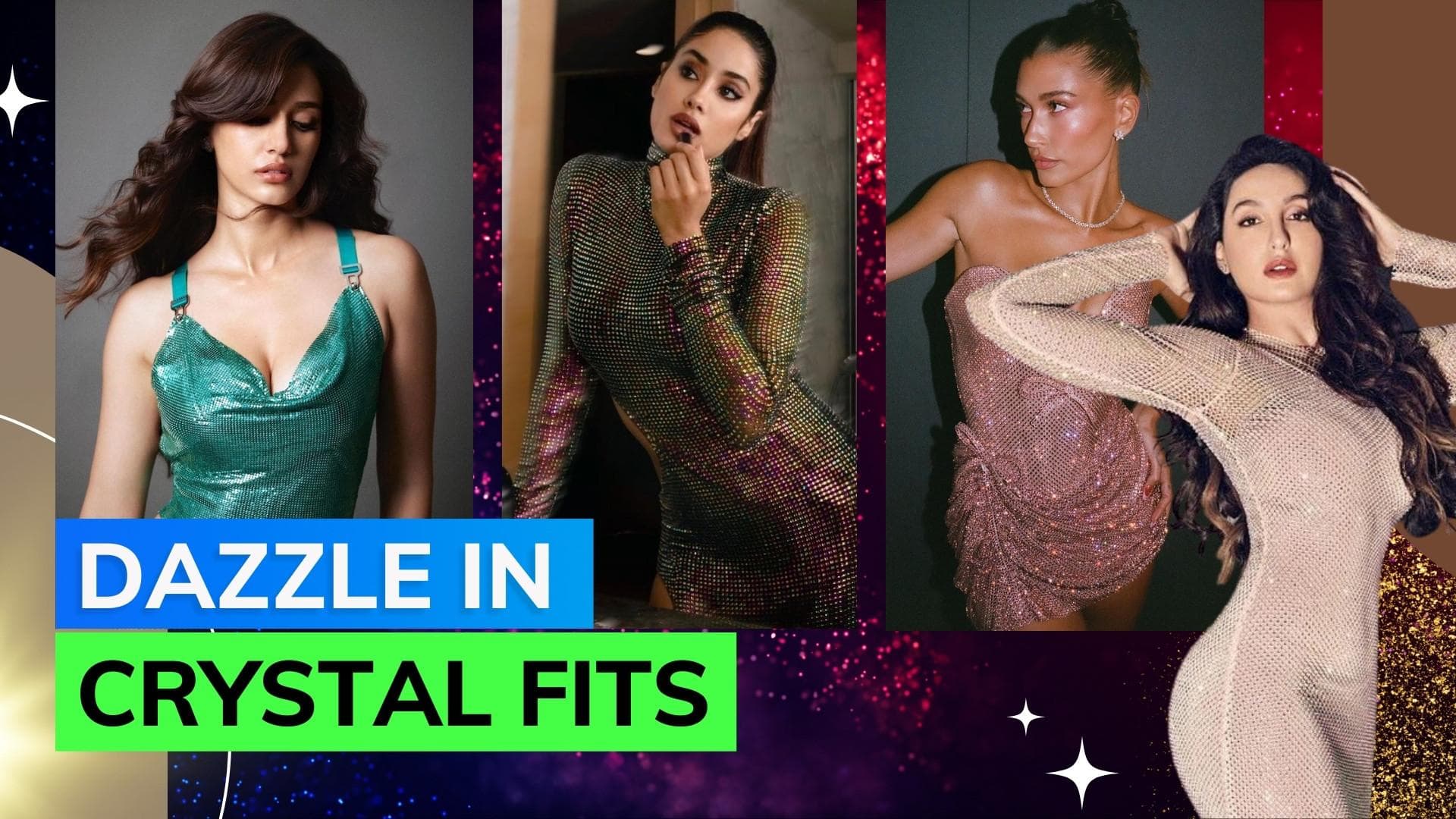 After sequin, crystal outfits have dominated our feeds; here's how you can style them 