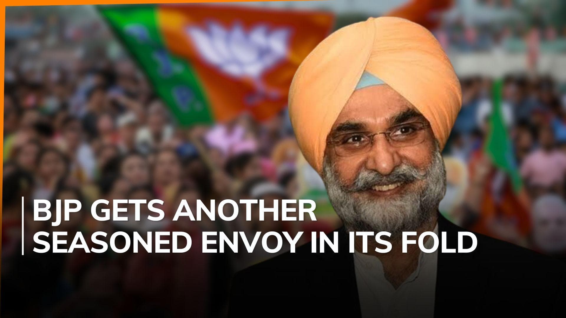 Ex-Indian ambassador to US Taranjit Singh Sandhu joins BJP